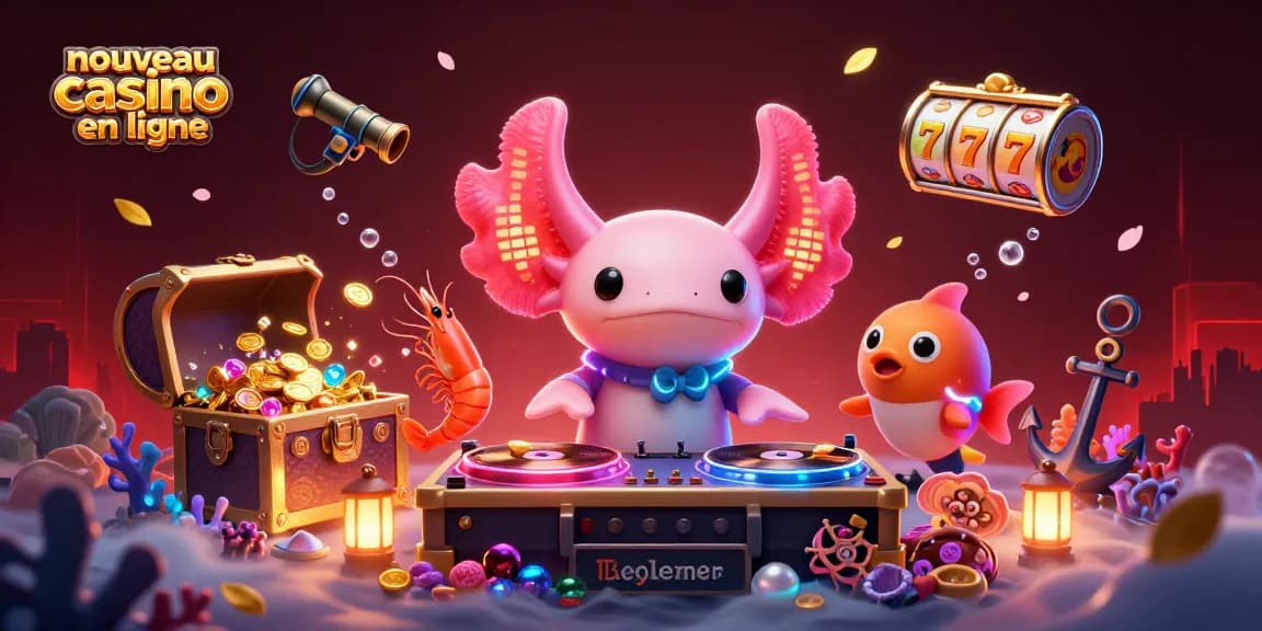jouez à nouveau casino en ligne avec des personnages animés dans une scène immersive