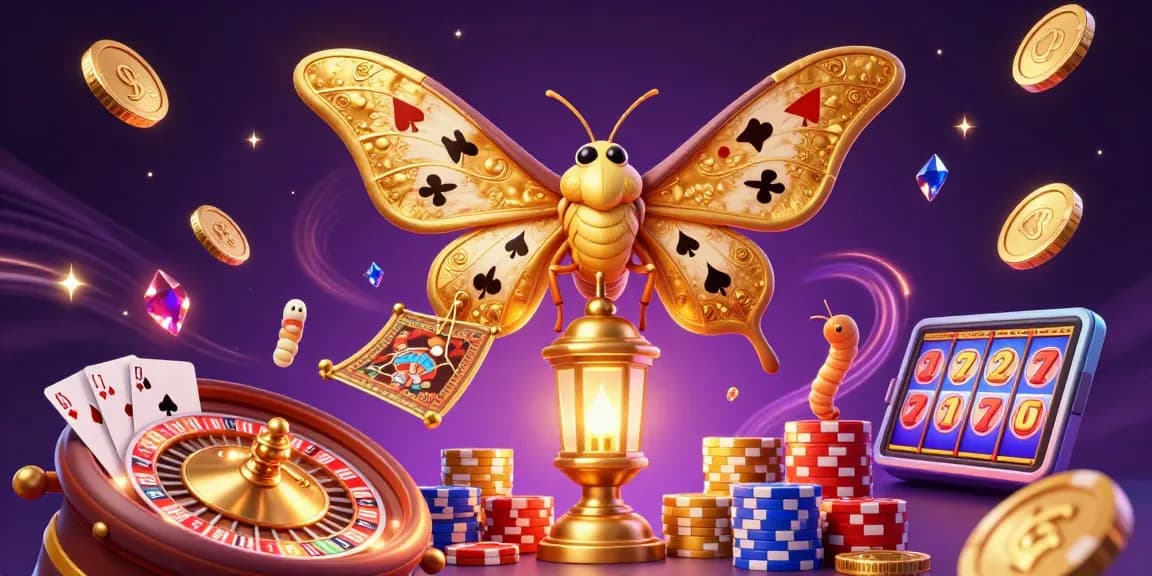 Découvrez le caractère captivant du casino en ligne argent réel avec une illustration de scène de jeu incroyable.
