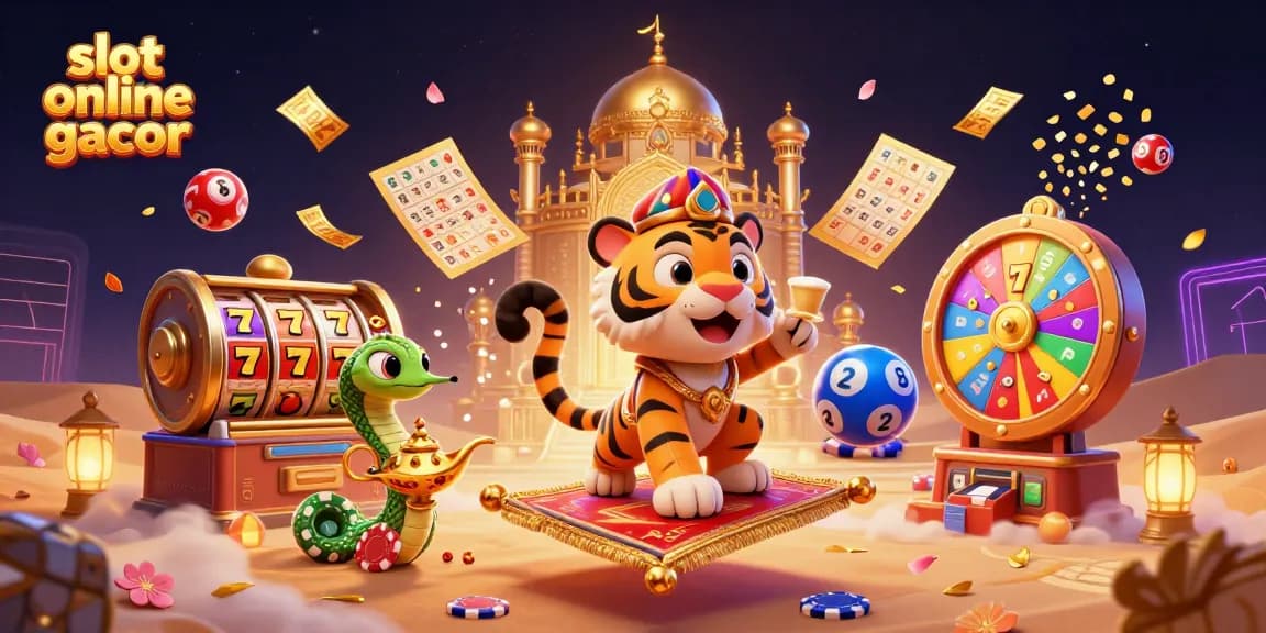 Mendapatkan jackpot dengan bermain slot online gacor di kasino menarik dengan tema Malam Arab.