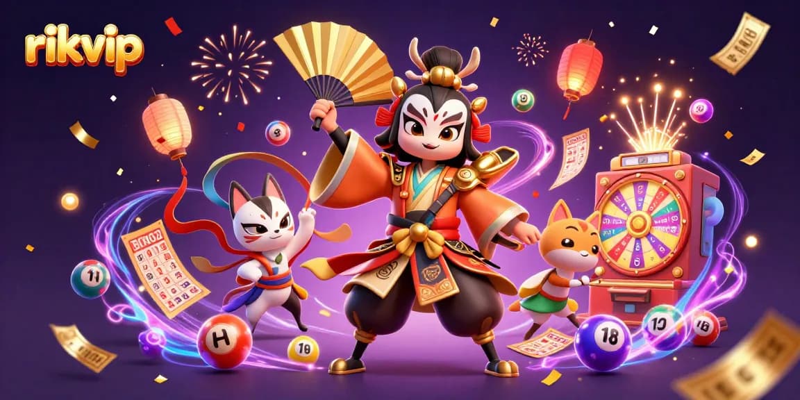 Engage with the thrilling lottery experience at rikvip featuring vibrant games and festive elements.