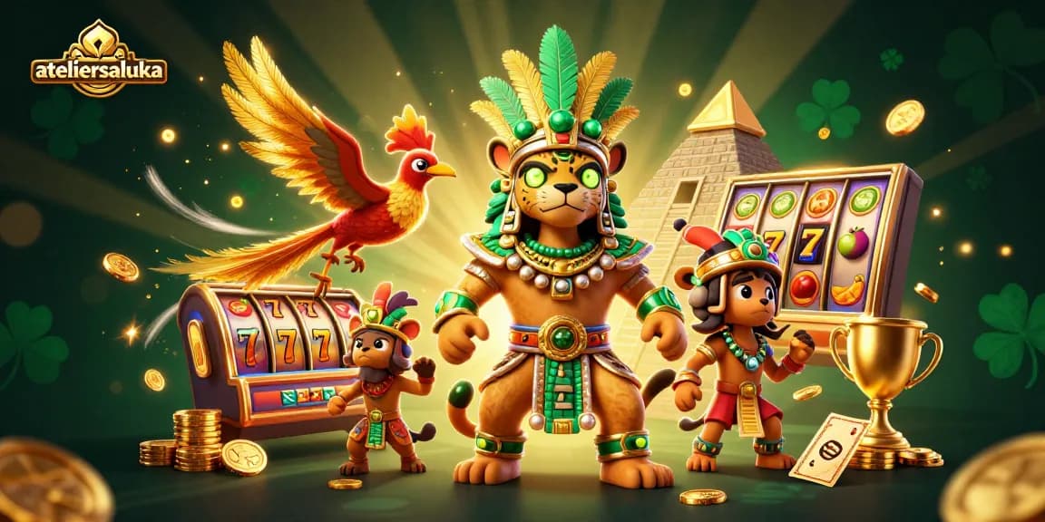 Experience thrilling slot action at ateliersaluka with dynamic jackpots and vibrant symbols.