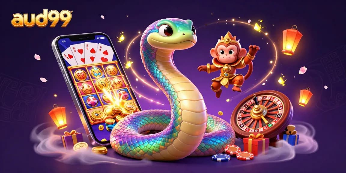 Explore aud99-winning strategies with colorful slot games and magical casino vibes.