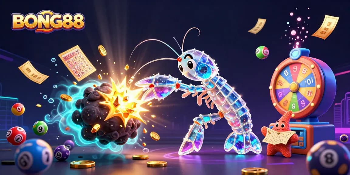 BONG88 empowers players with vibrant lottery excitement, featuring games and colorful elements.