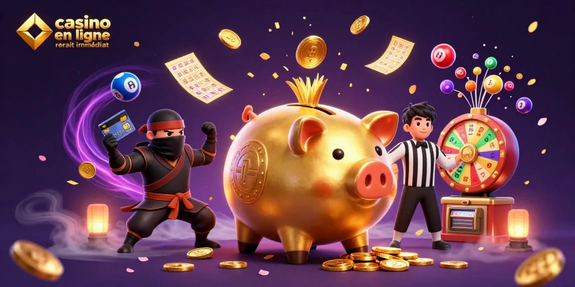 Gagnez instantanément sur un casino en ligne retrait immédiat avec des gains rapides et sécurisés.
