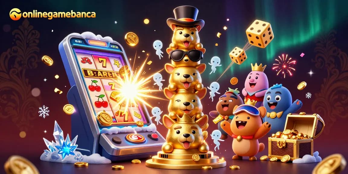 Experience thrilling moments with onlinegamebanca as a golden totem and dynamic slots explode with excitement.