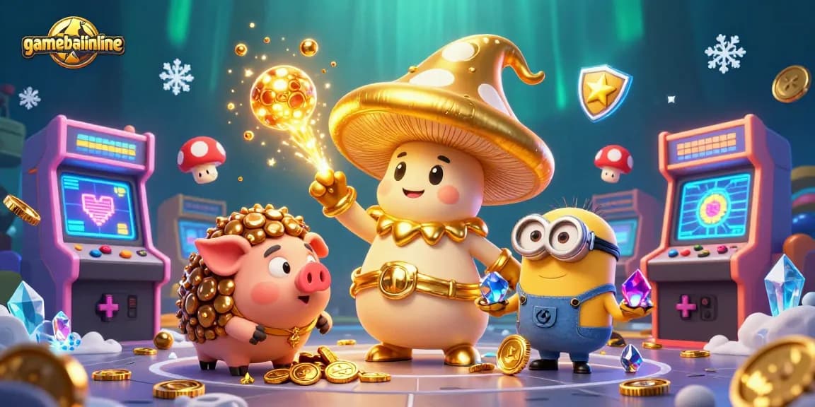 Experience gamebaiionline's thrilling gold-spinning adventure with magical creatures and arcade excitement.