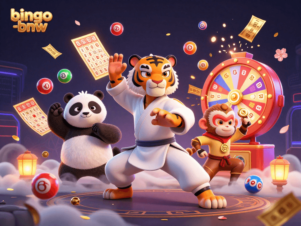 Experience excitement with bingo-bnw as colorful lottery balls create jackpot thrills for players.