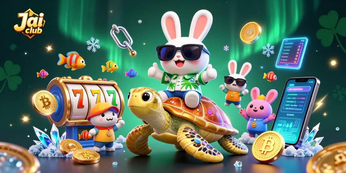 Experience thrilling gameplay on Jai club with vibrant 3D cartoon characters and exciting slot reels.