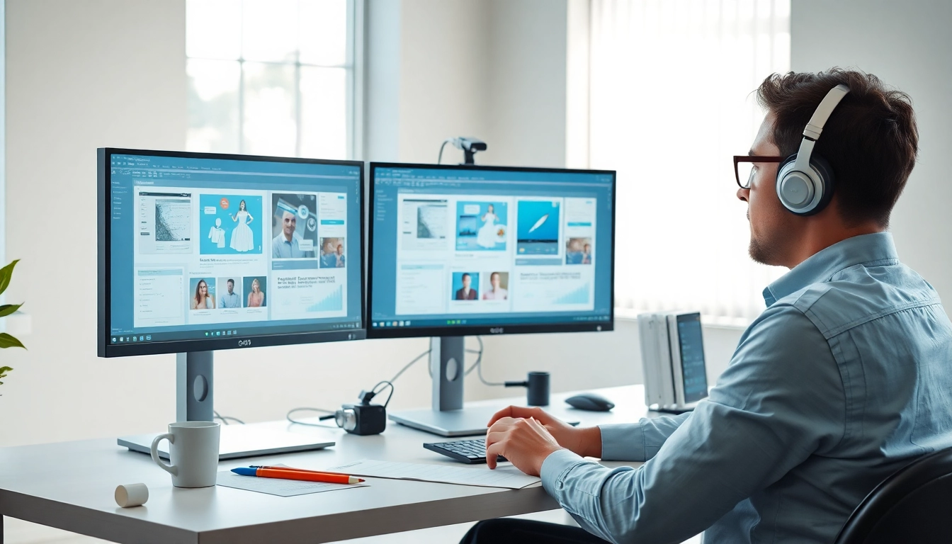 Showcasing a motion app alternative with an interactive design interface in a modern workspace.