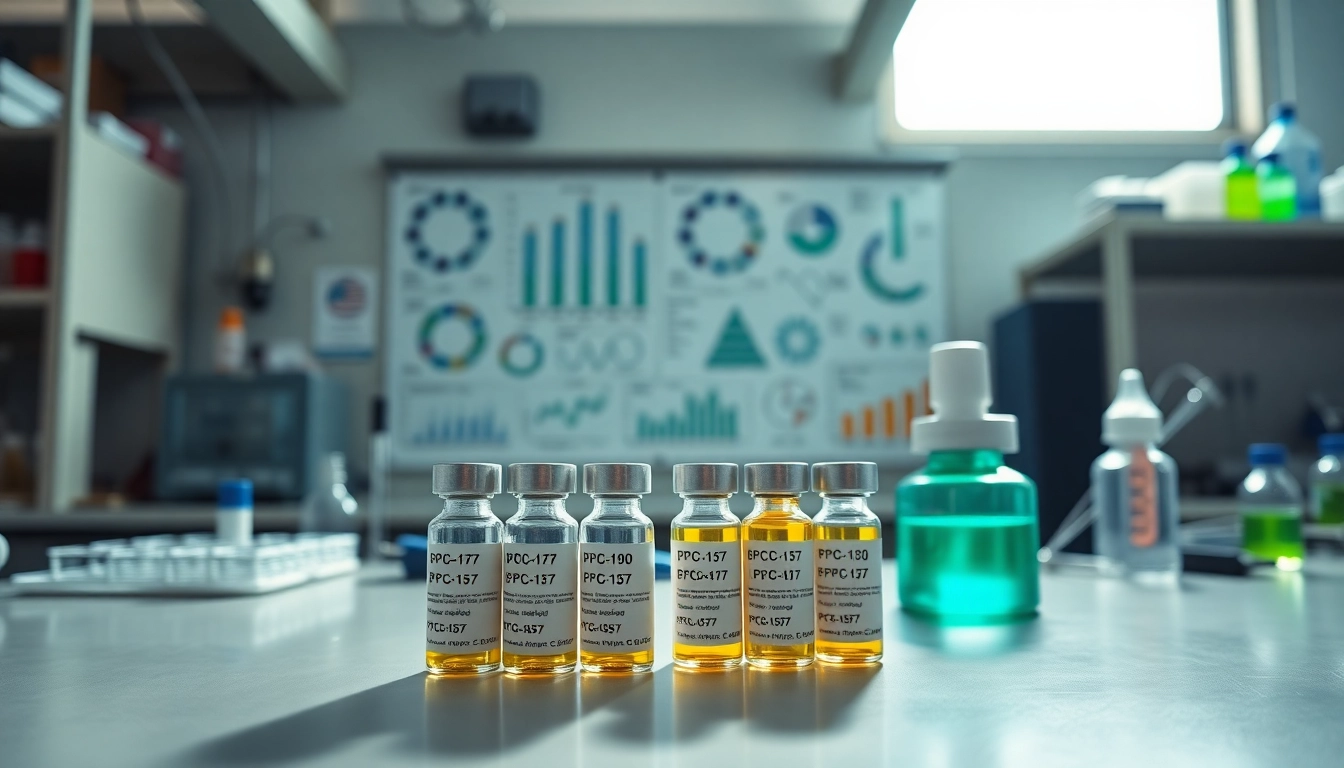Investigate how much does bpc 157 cost with BPC-157 vials in a lab setting.