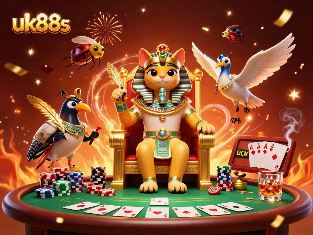 Experience the excitement at uk88s with vibrant casino elements and engaging characters.