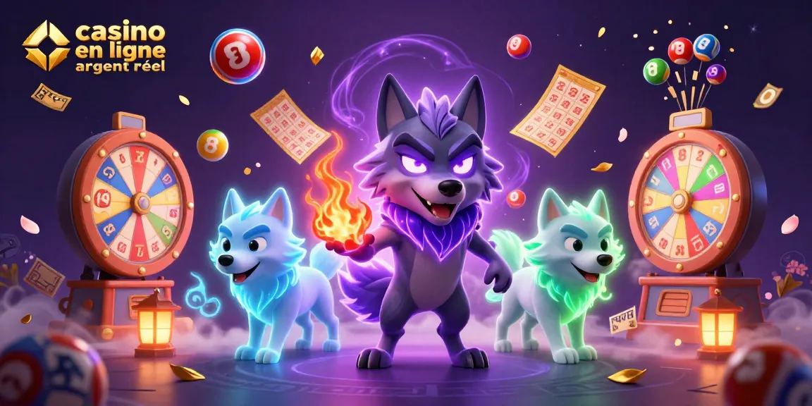 Gagnez avec le casino en ligne argent réel en jouant avec des éléments de loterie colorés.