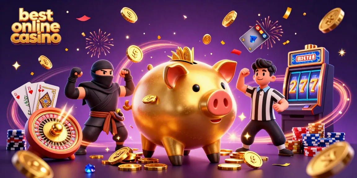Experience thrilling casino action at the best online casino Australia with vibrant characters and dynamic elements.