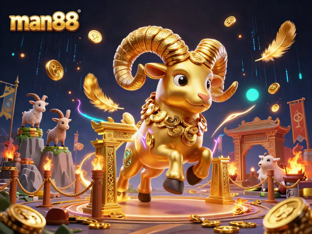Experience the excitement of betting with man88's vibrant casino-themed illustration featuring action-packed elements.