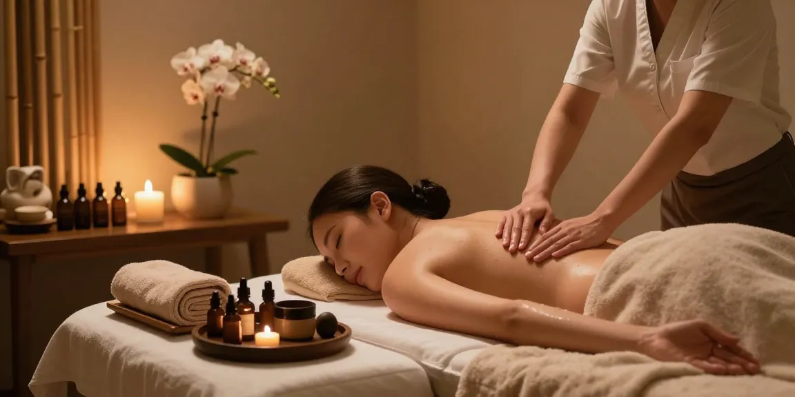 Nuru massage Manhattan at a luxurious spa treatment promoting relaxation and rejuvenation.